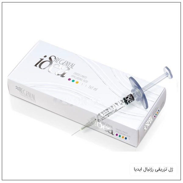 در تصویر یک بسته از ژل رژنیال آیدیا با زمینه تصویر سفید بوده