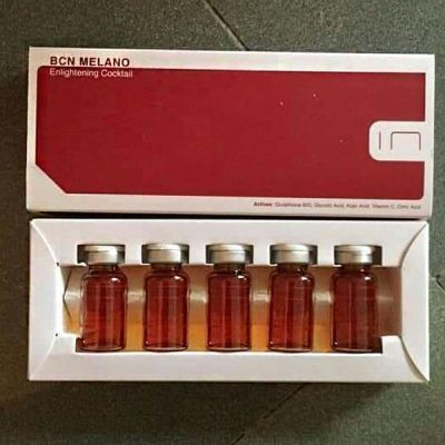 قیمت کوکتل ملانو ضد لک بی سی ان تصویری از پک کوکتل ملانو با زمینه رنگی تیره
