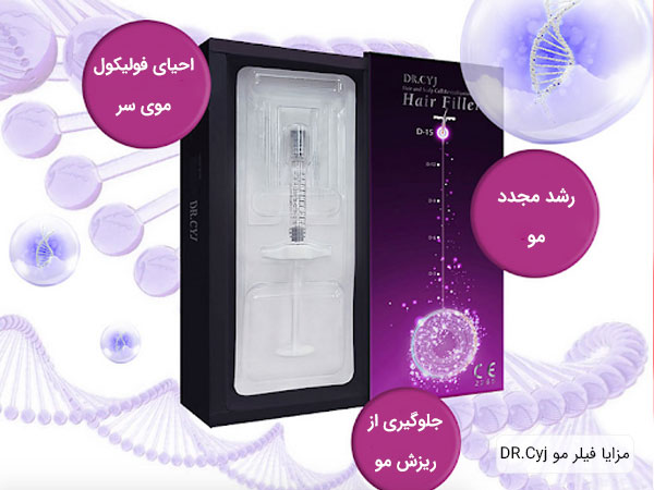 کاربردهای هیر فیلر DRCYJ دکتر سی وای جی و کاربردهای آن برای بازسازی مو