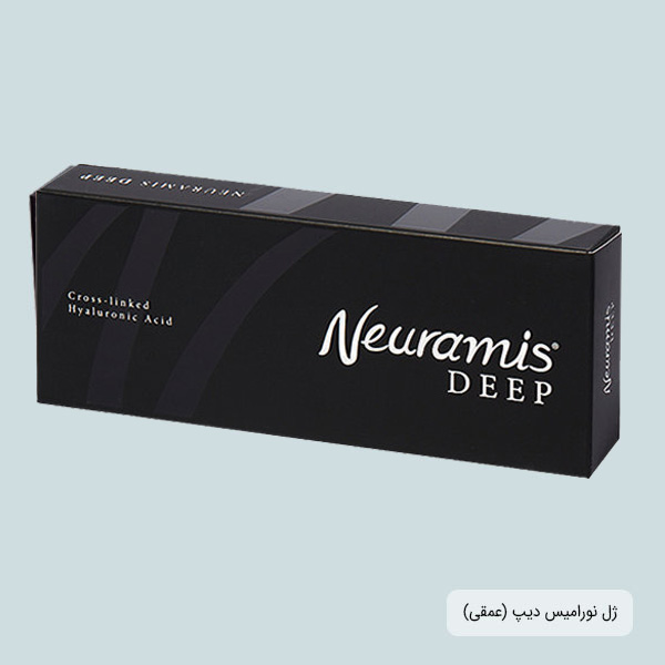 ژل نورامیس دیپ یا عمقی که با زمینه آبی کم رنگ می باشد . این ژل برای فروش در انبار وجود دارد.