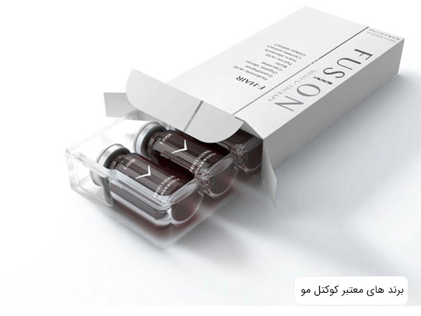 يک بسته کوکتل مو فيوژن اصل.