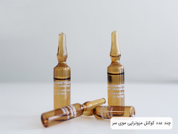 موی سر يک آقا که دچار ريزش شده است در پس زمينه سفيد.