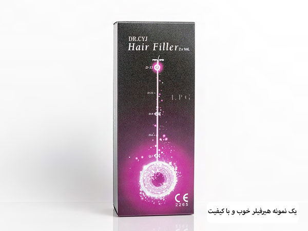 یک عدد فیلر کره ای برند دکتر سی وای حی در پس زمینه سفید.
